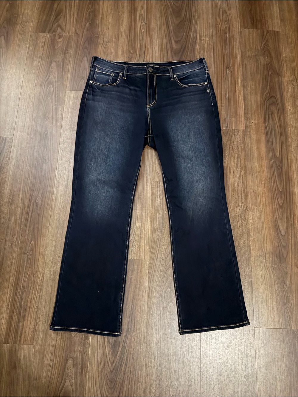 Silver Jeans Women's Boot Cut Dark Indigo Jeans